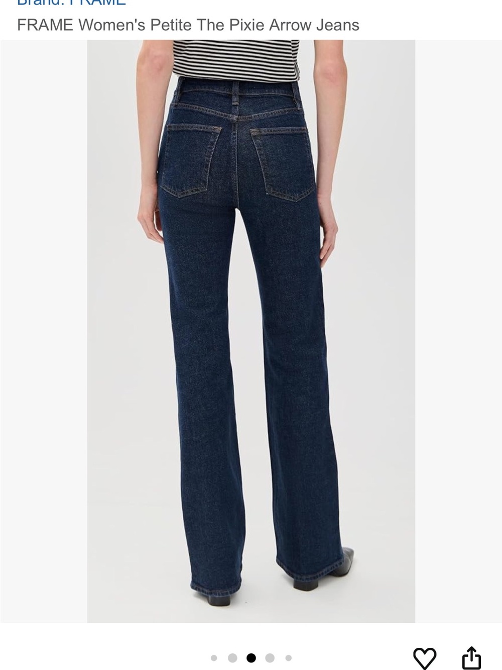 Frame Denim pixie arrow size 25 - Picture 5 of 8